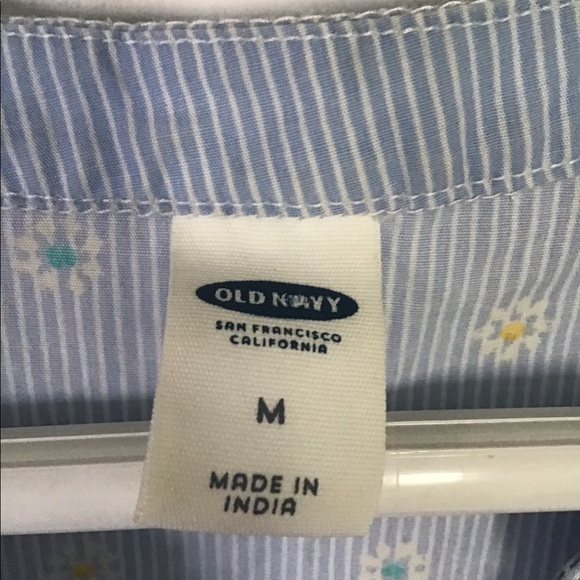 Old Navy floral/pin-striped dress - Picture 6 of 11